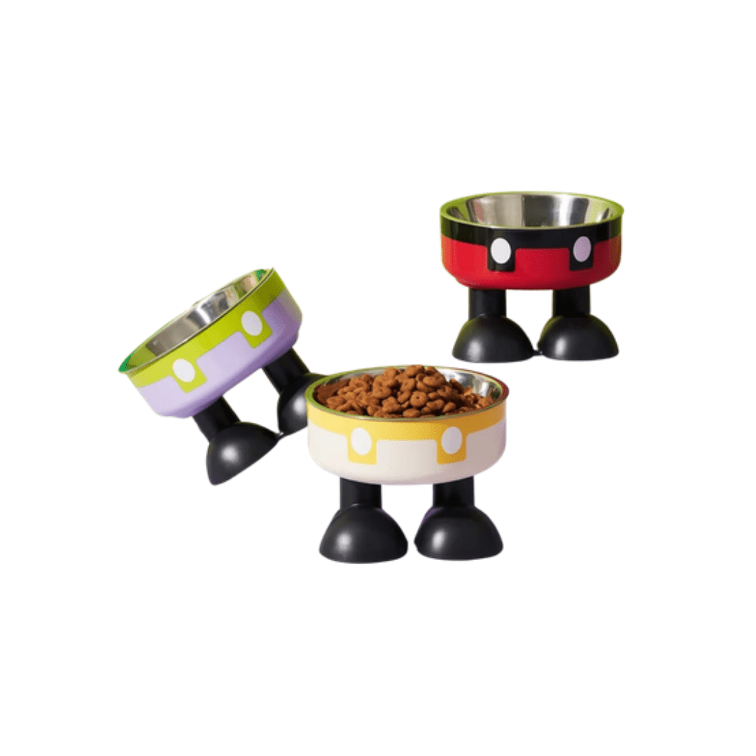 Comedero base mickey plato metalico - RUKYORUKYO